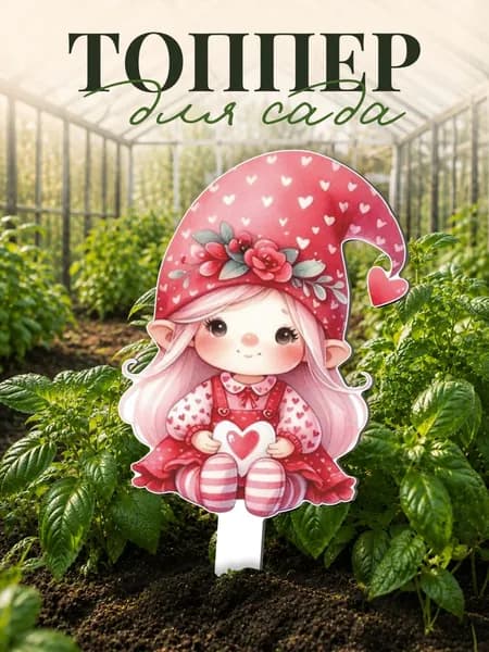 Фигурки для сада Милая девочка