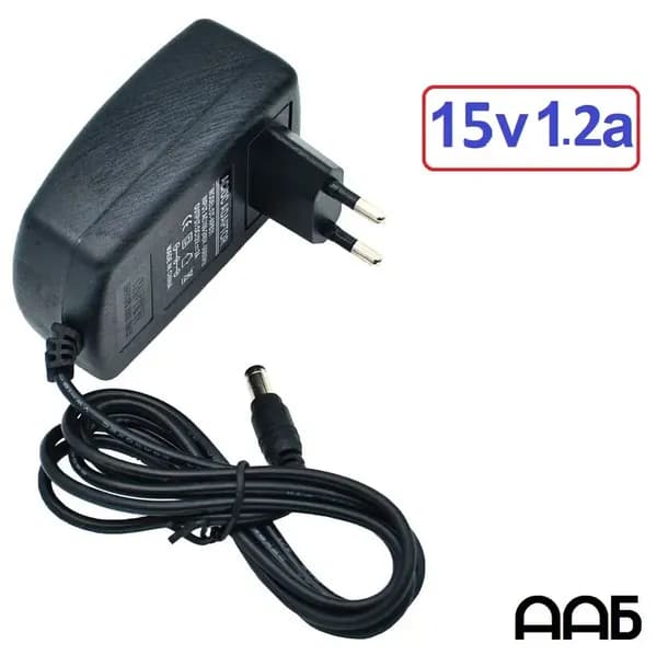 Блок питания 15В 1,2А (15V 1,2A) для Яндекс станция Алиса мини 2, штекер 4.0х1.7 (15 вольт 1,2 ампера)