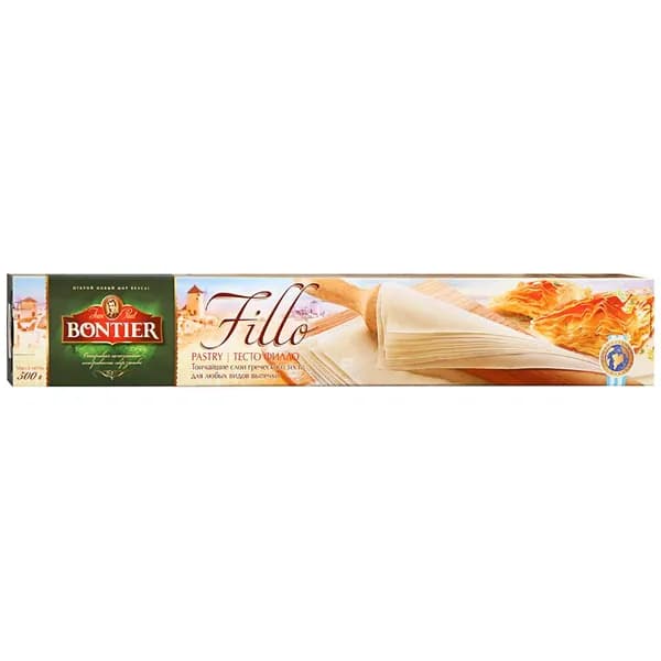 Тесто BONTIER Фило, 500г 2 шт.
