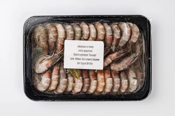 Креветки "Королевские" в заливке со специями зам. 600г