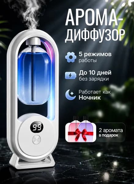 Аромадиффузор ультразвуковой аромат_filter-aroma, белый