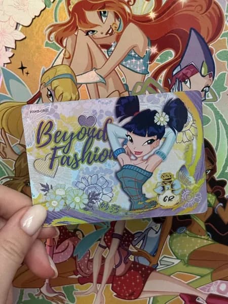 Коллекционная карточка винкс Winx ранг CR духи Муза 2025