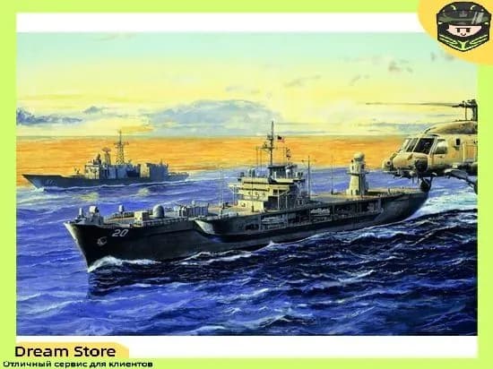 Премиумнабор для сборки LCC20 Маунт Уитни ВМС США, Trumpeter 05718, 2004 год