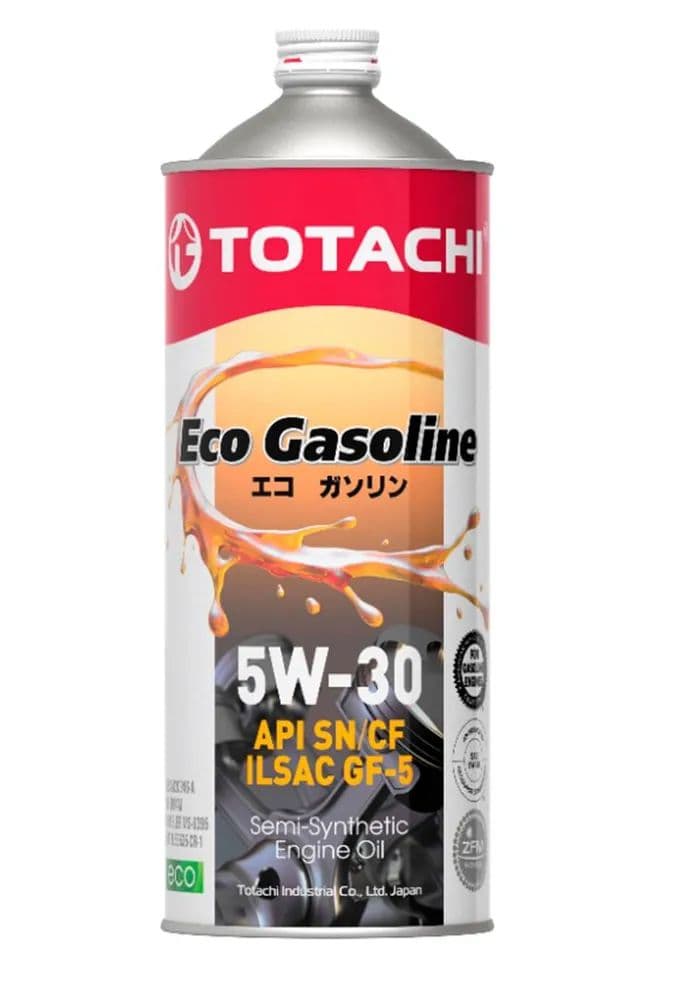 TOTACHI Eco Gasoline 5W-30 Масло моторное, Полусинтетическое, 1 л