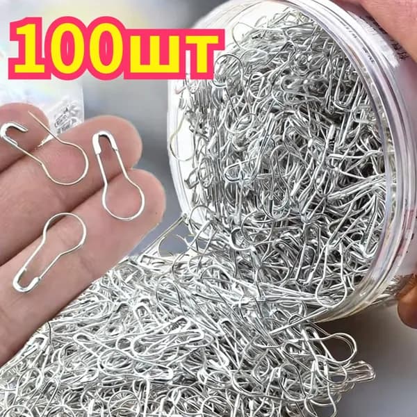 Булавки в форме тыквы, 100 шт.