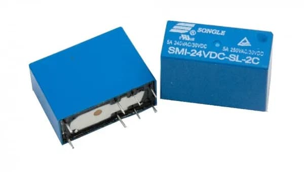 Реле 24V 10A SMI-24VDC-SL-C (5 штук)