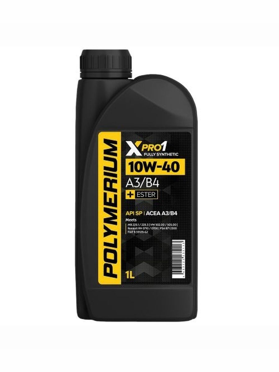 POLYMERIUM 10W-40 Масло моторное, Синтетическое, 1 л