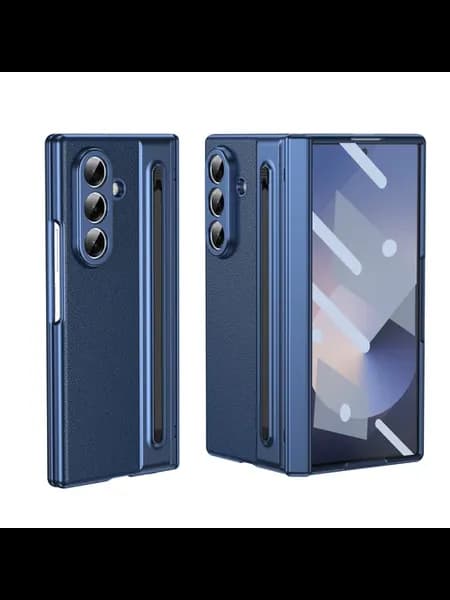 Силиконовый чехол для Samsung Galaxy Z Fold 7, синий