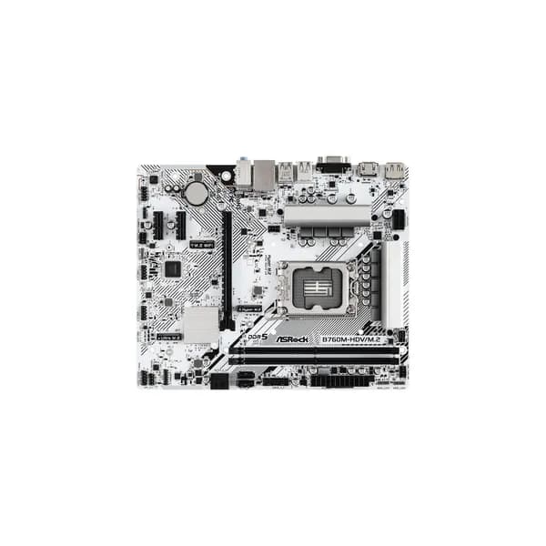 Материнская плата Asrock B760M-HDV/M.2, Soc-1700, Intel B760, mATX