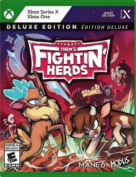 Игра Them's Fighting Herds: Deluxe Edition (Xbox One, Xbox Series, Русские субтитры)