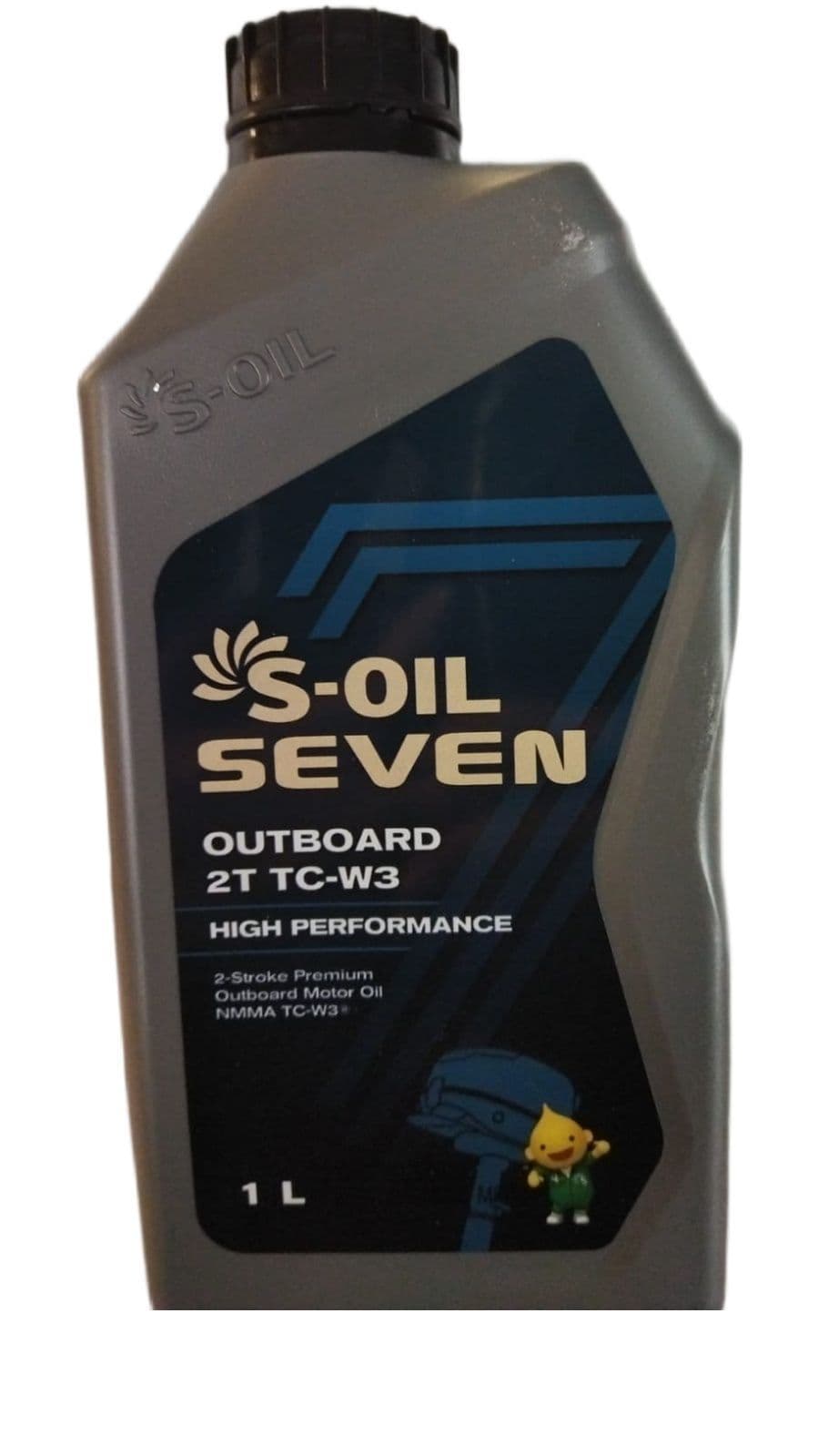 S-OIL SEVEN OUTBOARD 2T TC-W3 Масло моторное, Минеральное, 1 л