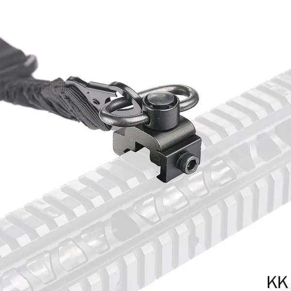 Тактическое быстросъёмное QD-крепление для M4, AR15, HK416, SCAR и др,ремня (20 мм планка Пикатинни)