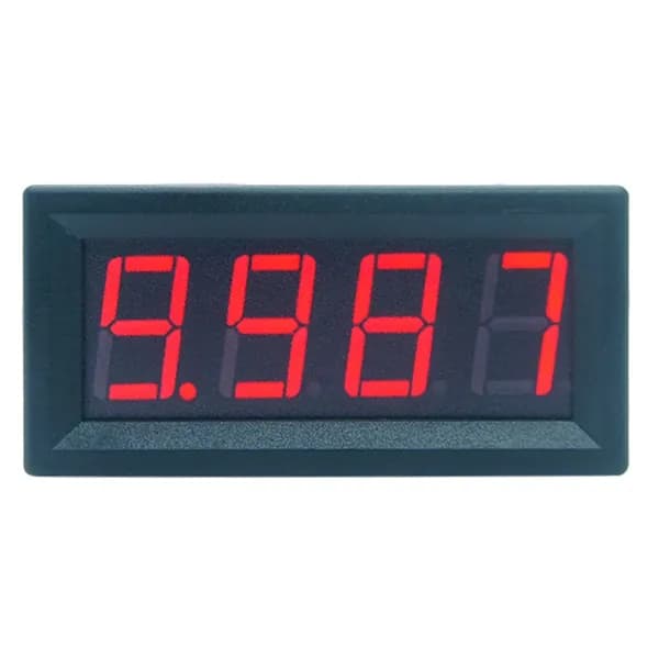 Цифровой вольтметр постоянного тока 0 100 В, 4-разрядный LED-дисплей 0,56
