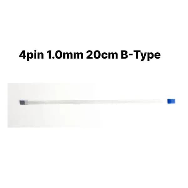 FFC FPC шлейф 4pin 1.0mm 20cm B-Type