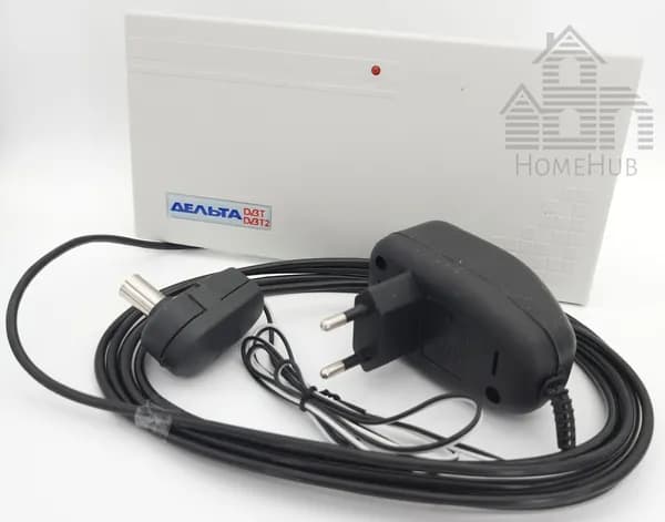 Антенна комнатная DVB-T2 активная ДЕЛЬТА ЦИФРА.12V