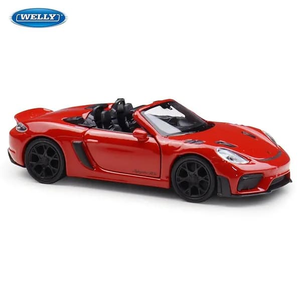 Welly 1:36 Porsche 718 Spyder RS модели автомобиля