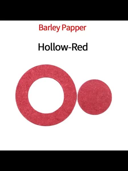 Прокладки 18650 Hollow Red, 100шт