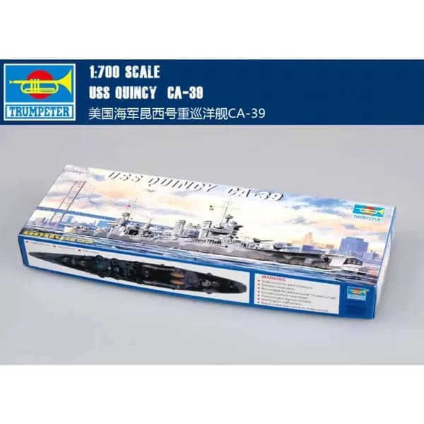 trumpeter Трубник 1/700 05748 USS Quincy CA-39