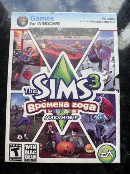Игра Sims 3 времена года (PC, Windows