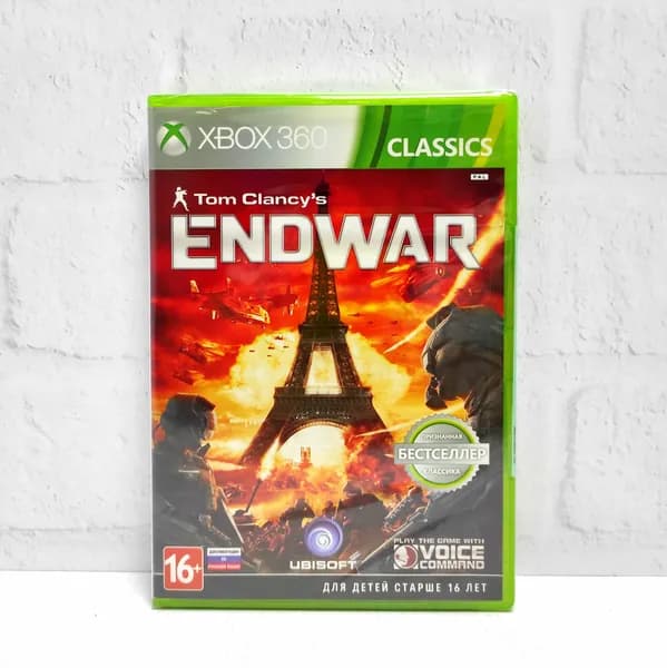 Tom Clancys End War ENG Видеоигра на диске Xbox 360. Товар уцененный
