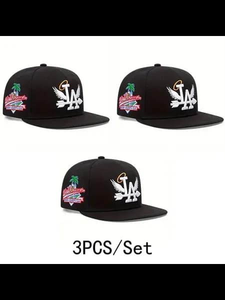 Набор бейсбольных кепок LA Snapback 1 2 3 4 шт