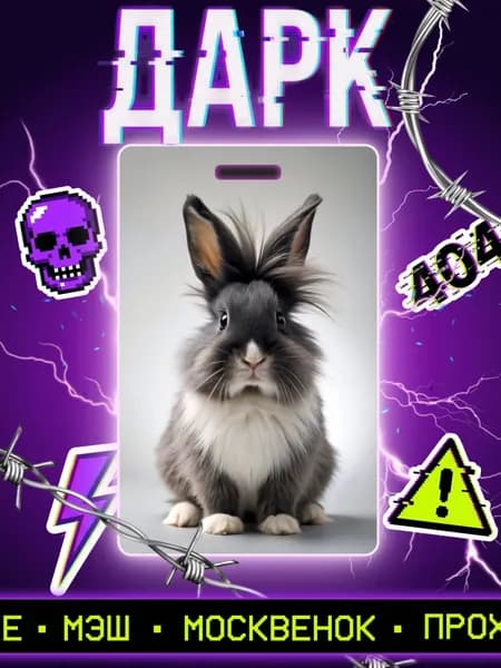 Карта Москвёнок BUNNY №1