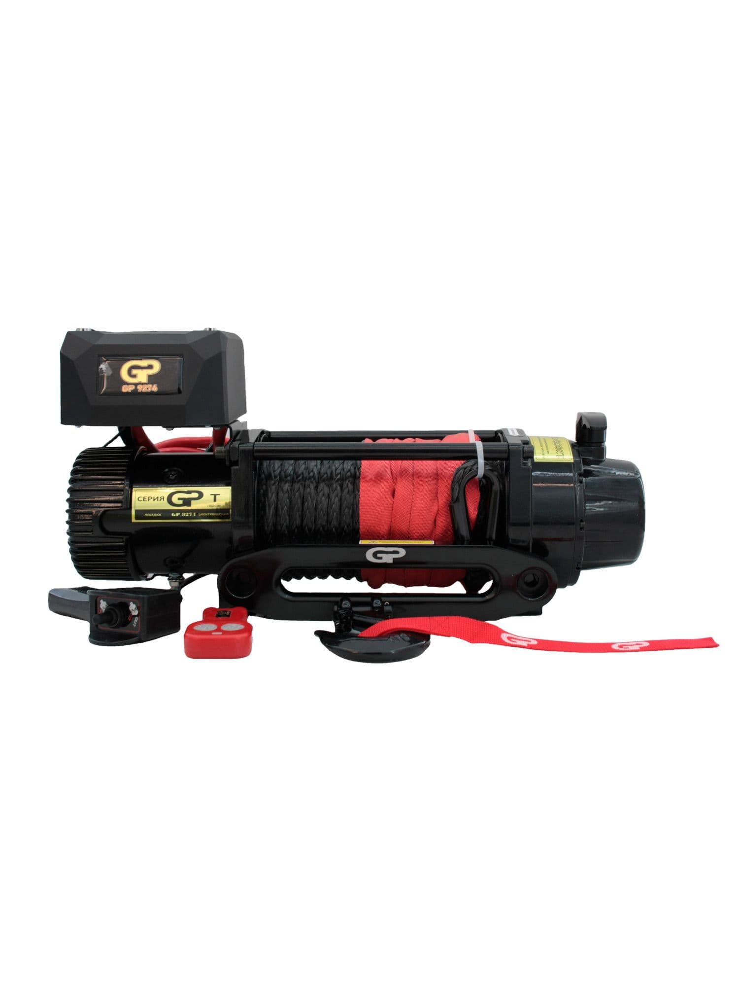 Лебедка автомобильная 4х4 GP 12000CT 12В (синтетический трос)