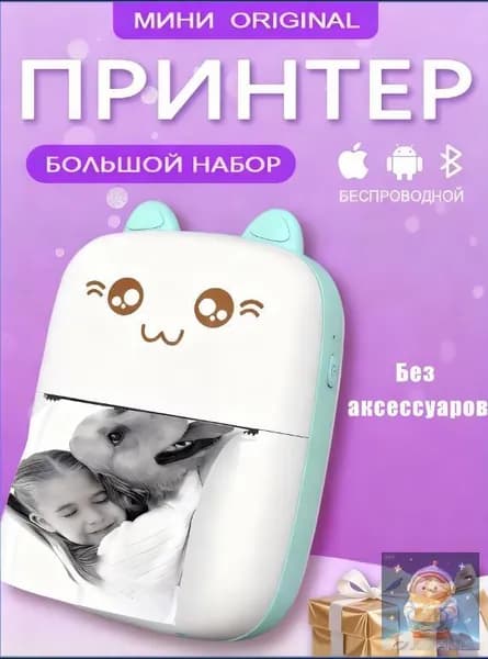 Мини-принтер термо, Монохромный