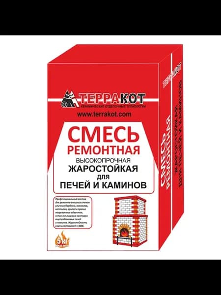 Смесь ремонтная жаростойкая 5 кг