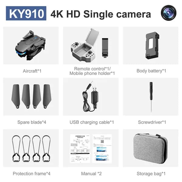 Цифровой 4K FPV-системный автоматический квадрокоптер летает для детейх