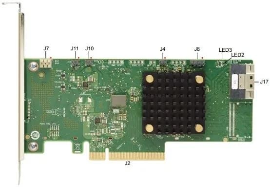Контроллер дисков Broadcom MegaRaid 9540-8i SGL SAS/SATA/NVMe, x8 PCI Express 4.0 (05-50134-03)