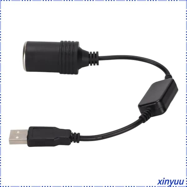 USB прикуриватель 5V to 12V, удобный адаптер для автомобильных устройств
