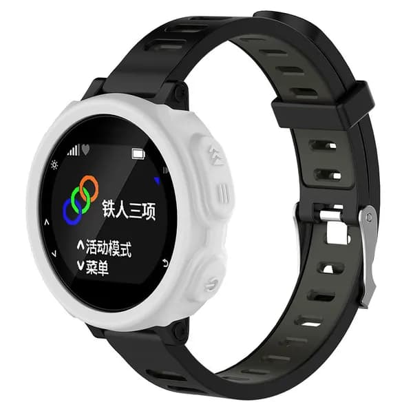 Силиконовый чехол для Garmin Forerunner 235/735XT, белый