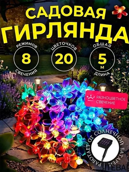 Уличный светильник, количество ламп:20шт