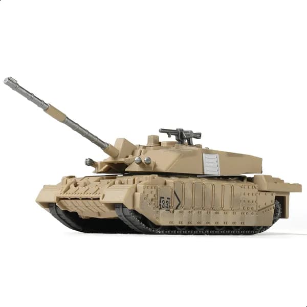SEBUNAS масштаб 1/72, модель военного танка Challenger 2, модель для быстрой сборки, британский основной танк Challenger 2 для детей и взрослых (10 шт.)