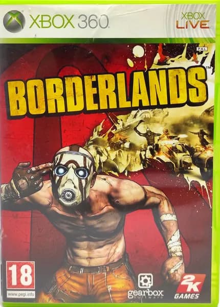Borderlands Английский язык Видеоигра на диске для Xbox 360. Товар уцененный