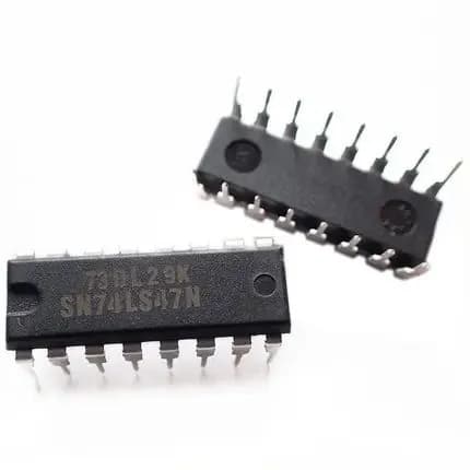 5шт SN74LS47N SN74LS47 HD74LS47P 74LS47 DIP-16 Интегральная схема