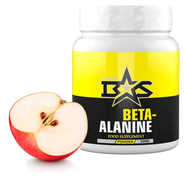 Бета-Аланин в порошке 200 г со вкусом яблока Binasport "Beta-Alanine Powder" аминокислота