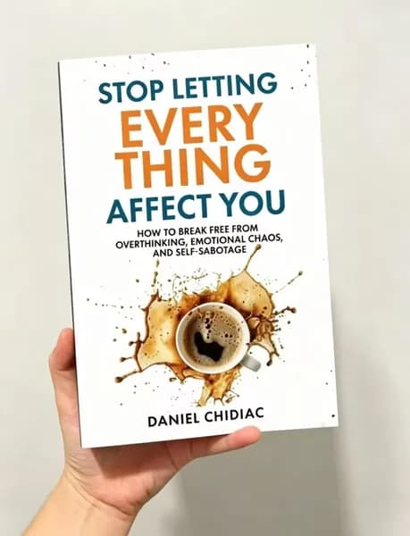 Stop Letting Everything Affect You by Daniel Chidiac Self-Help Book
