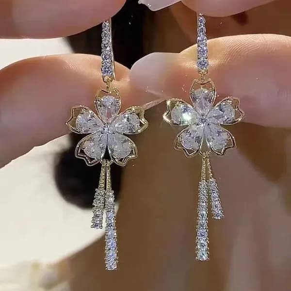 Серьги кольца