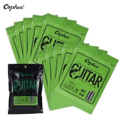 Струна первая для акустической гитары Orphee TX-1 калибр 011