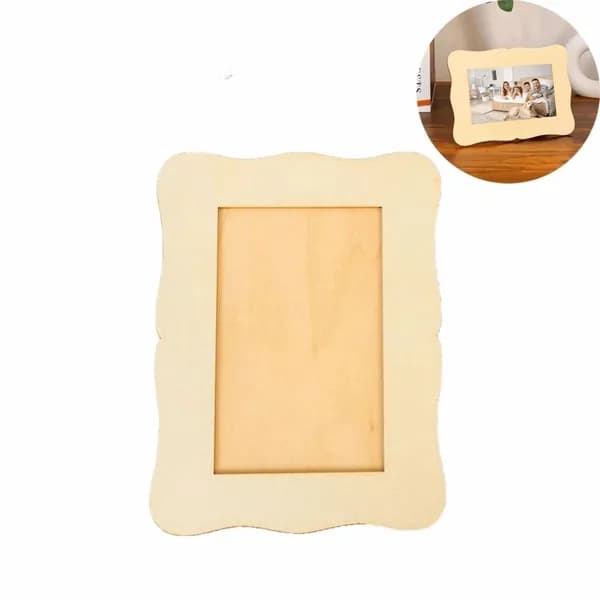 1/5 шт. Деревянная фоторамка