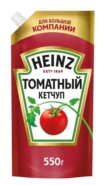 Кетчуп Heinz томатный, 550 г