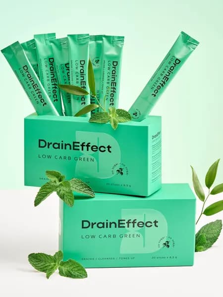 DrainEffect Green Low Carb Дрейнэффект Грин низкоуглеводный