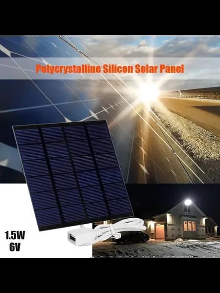 3W 6V USB солнечная панель Polysilicon для DIY