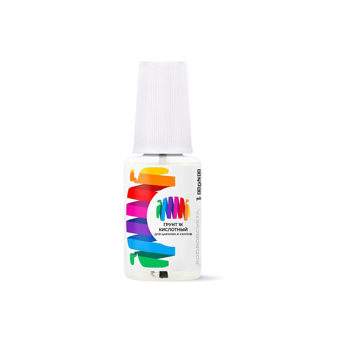 PODBORCVETA Acid 1K Primer Грунт антикоррозийный кислотный фосфатирующий автомобильный для сколов и царапин (прозрачно-желтый), штрих-корректор 20 мл. (для точечного ремонта сколов)