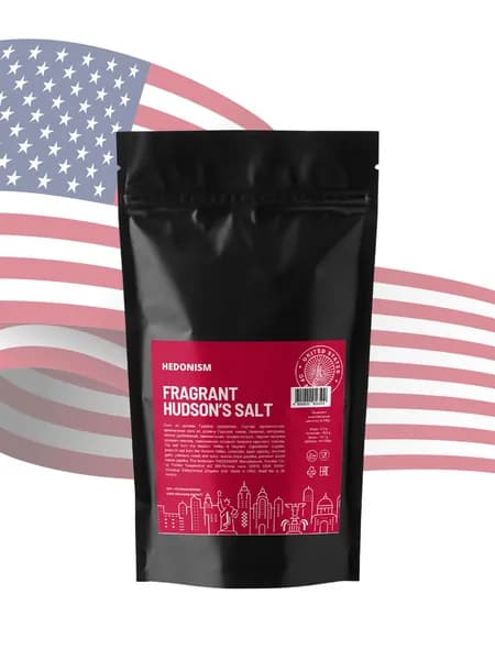 Соль Hedone Гедон, сладко-острая, Fleur de sel, Гедонизм HEDONISM, мягкая упаковка 400г.