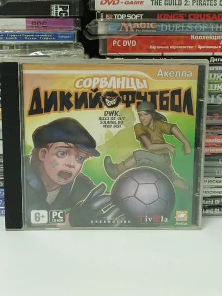 Видеоигра Сорванцы Дикий футбол 2008 PC CD