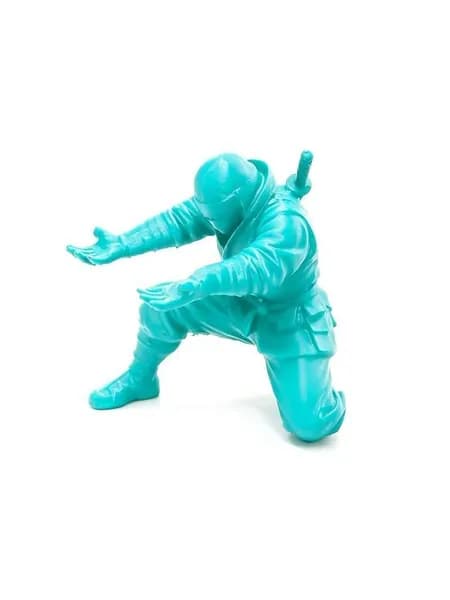 Подставка для ручек в виде руки ниндзя, 3D-печать, из PLA пластика, для рабочего стола и офиса