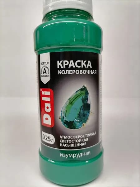 DALI Краска, Матовое покрытие, 0.25 л, зеленый